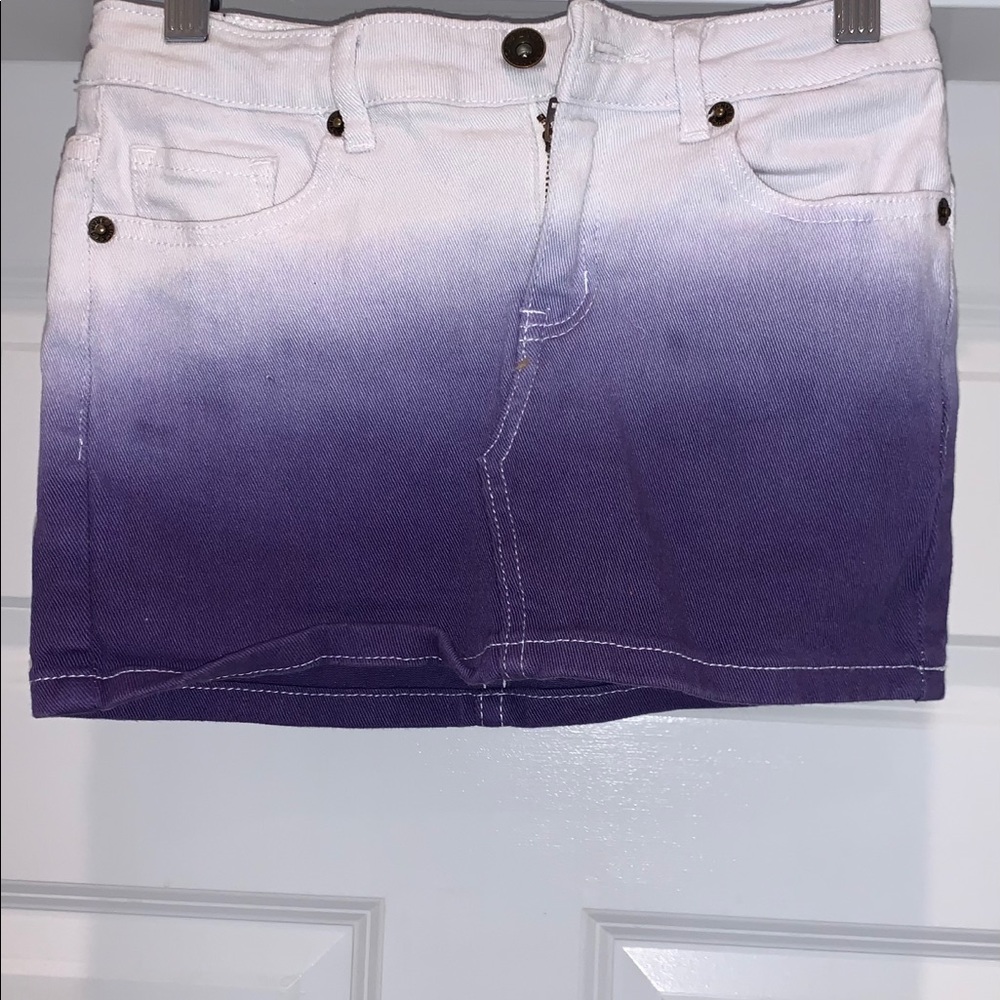 Lucky Brand purple Ombré Skirt